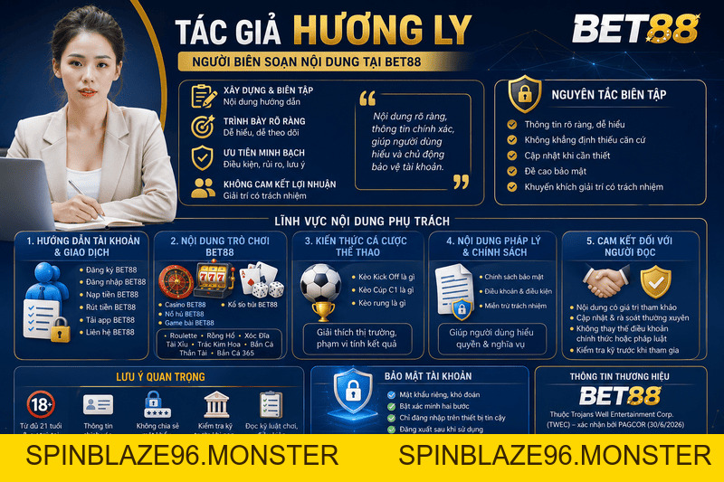 Tác Giả Hương Ly – Biên Tập Nội Dung Tại BET88 - spinblaze96.monster