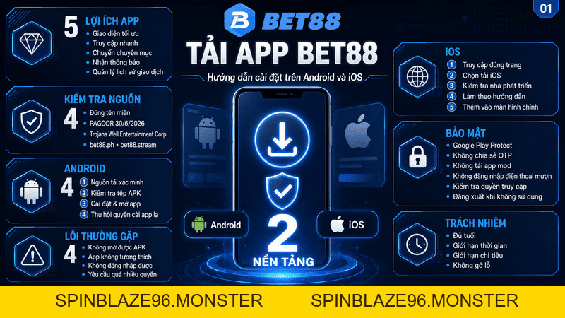 Tải App BET88 Cho Android, iOS – Hướng Dẫn Cài Đặt - spinblaze96.monster